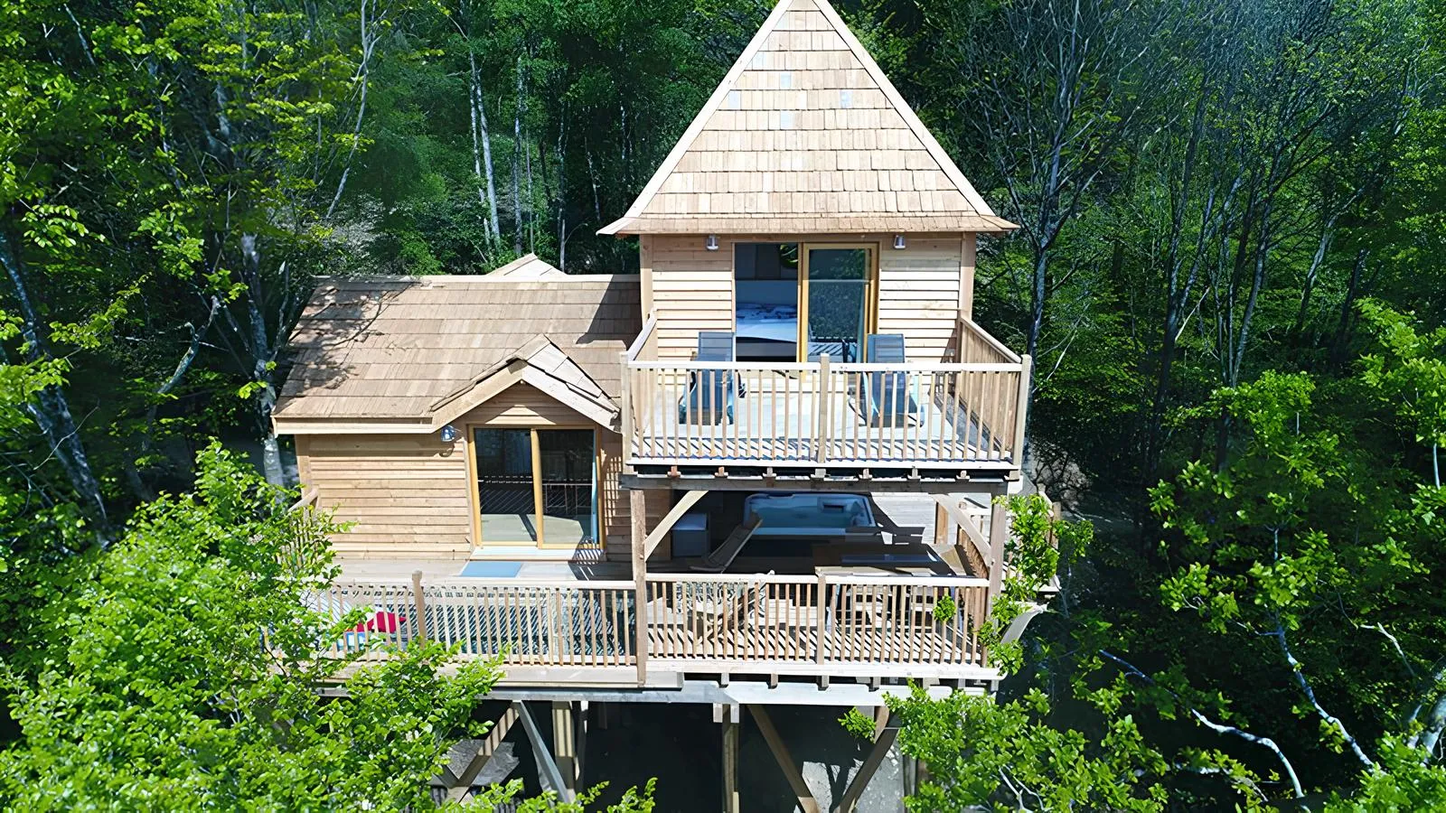 Cabane Spa Lodge 2, cabane à Quistinic