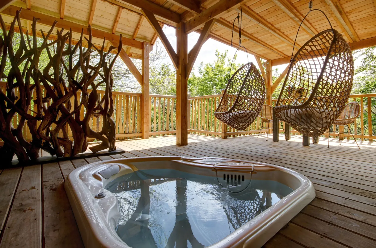 Cabane Spa Lodge 3, cabane à Quistinic