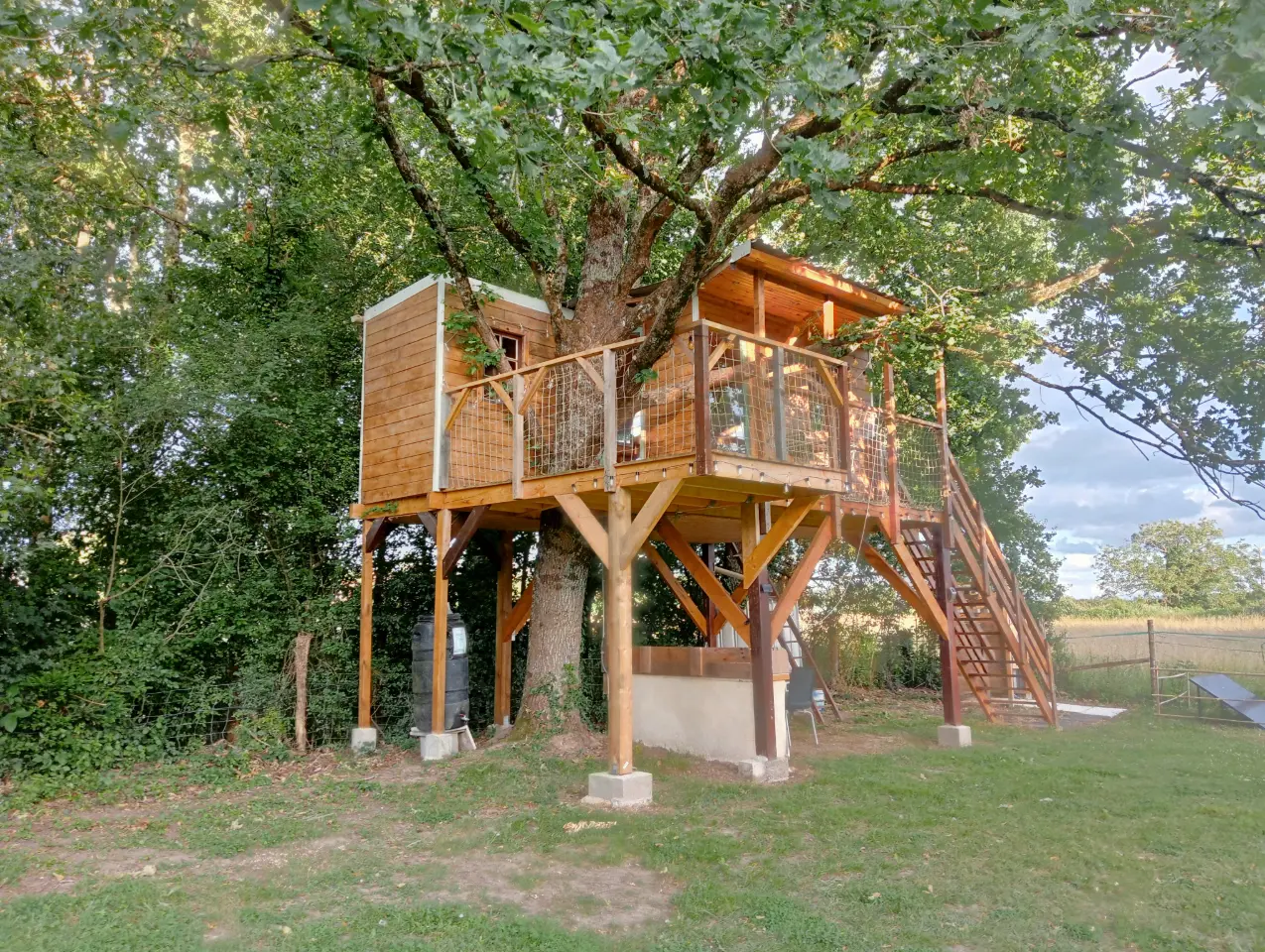 La Cabane du chêne à Saint-Roch, photo 6