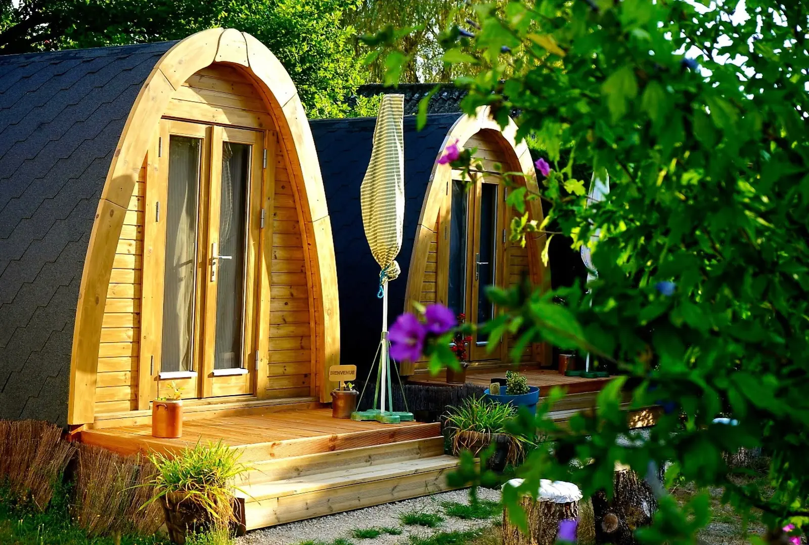 Pods Le Chêne et Le Tilleul, cabane à Villefranche-sur-Cher