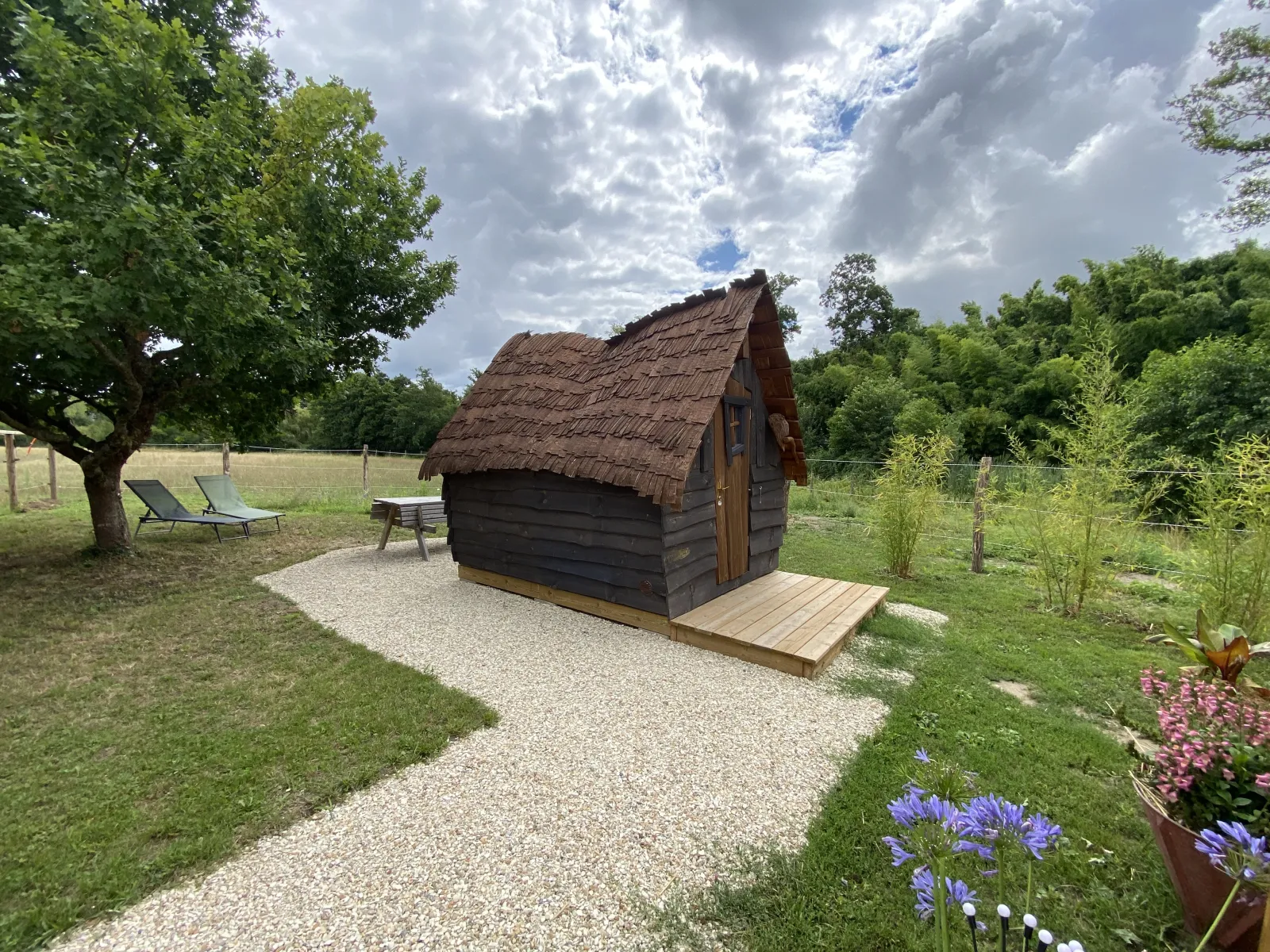Cabane Mini Enchantée, cabane à Le Controis-en-Sologne