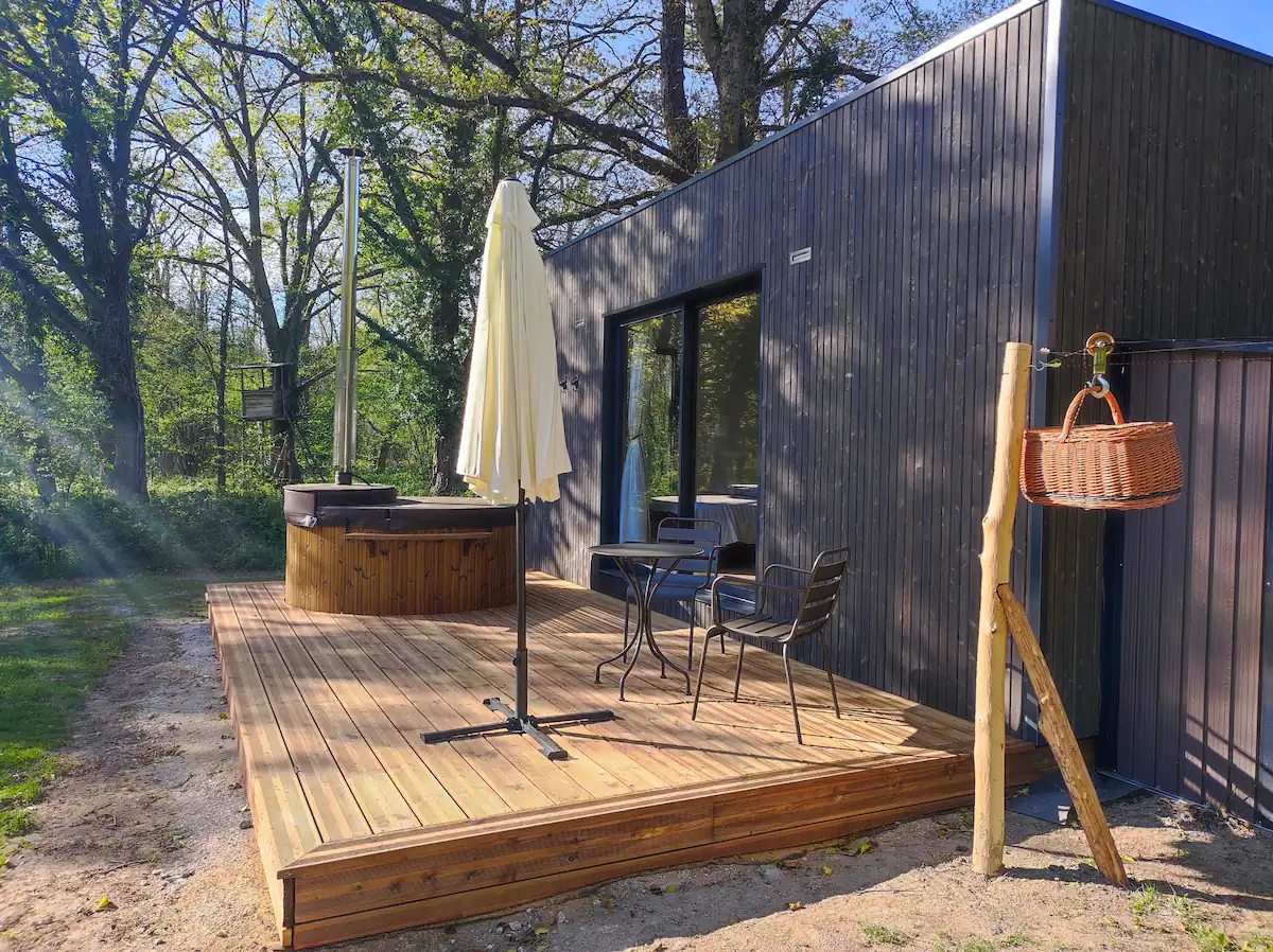 La Démaillère Évasion, cabane à Lailly-en-Val