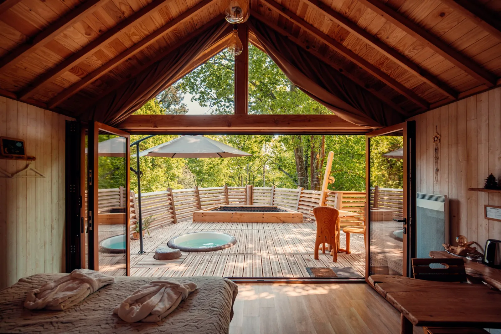 Cabane Spa des Rêves, cabane à Rosoy-en-Multien