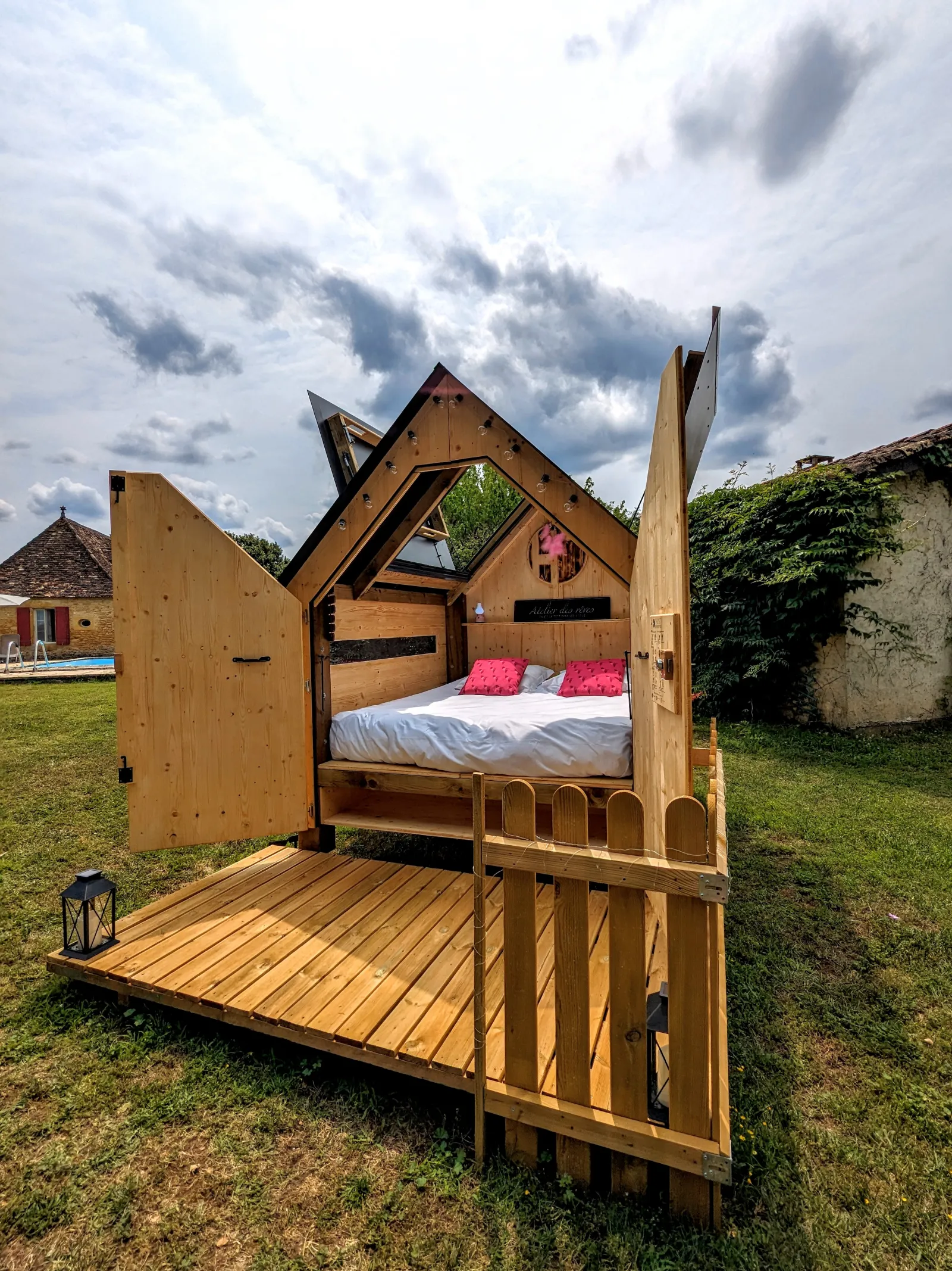 Hutte aux Étoiles, cabane à Sainte-Croix