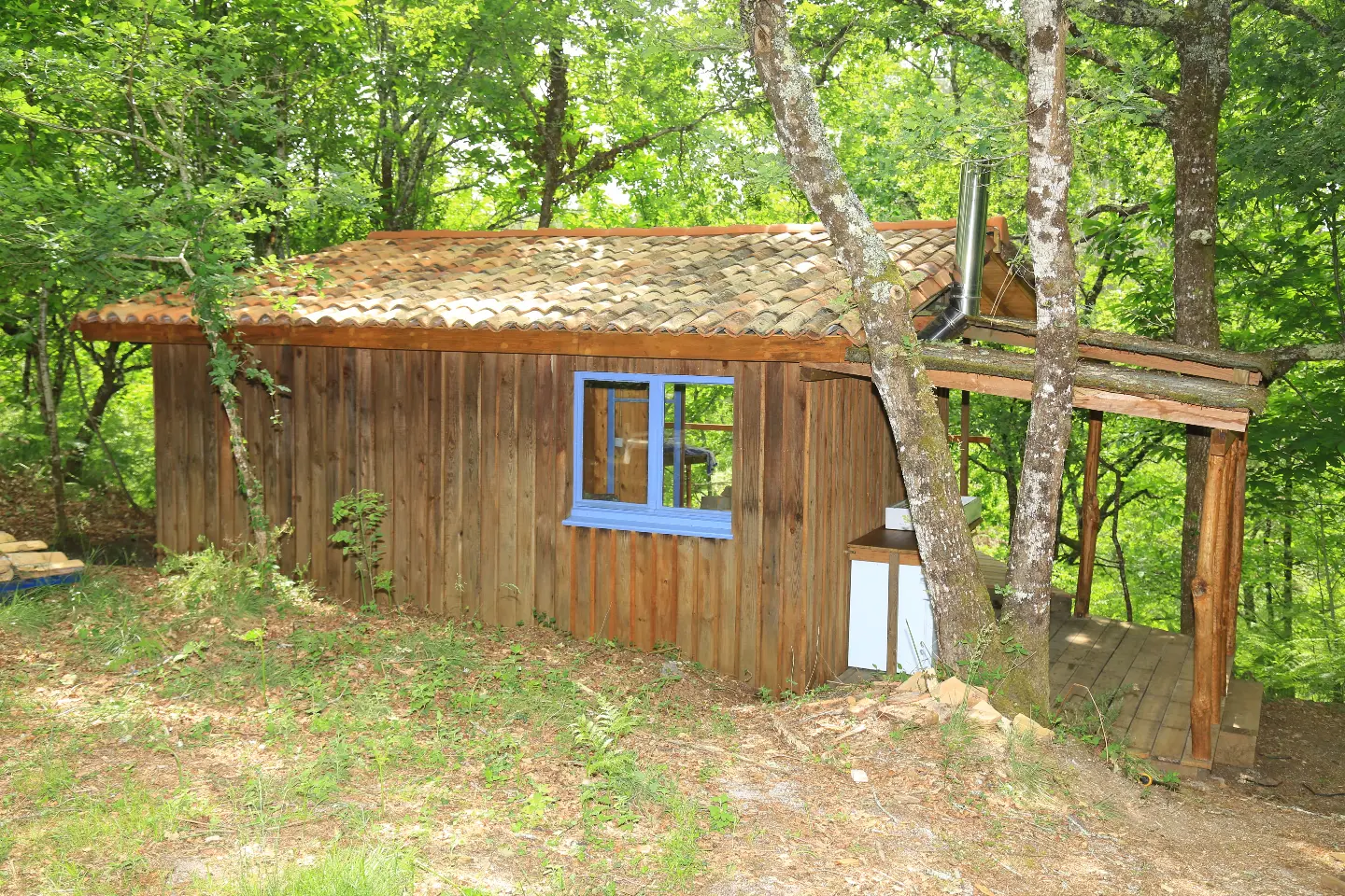 Cabane du Ruisseau de la Calette, cabane à Belin-Béliet