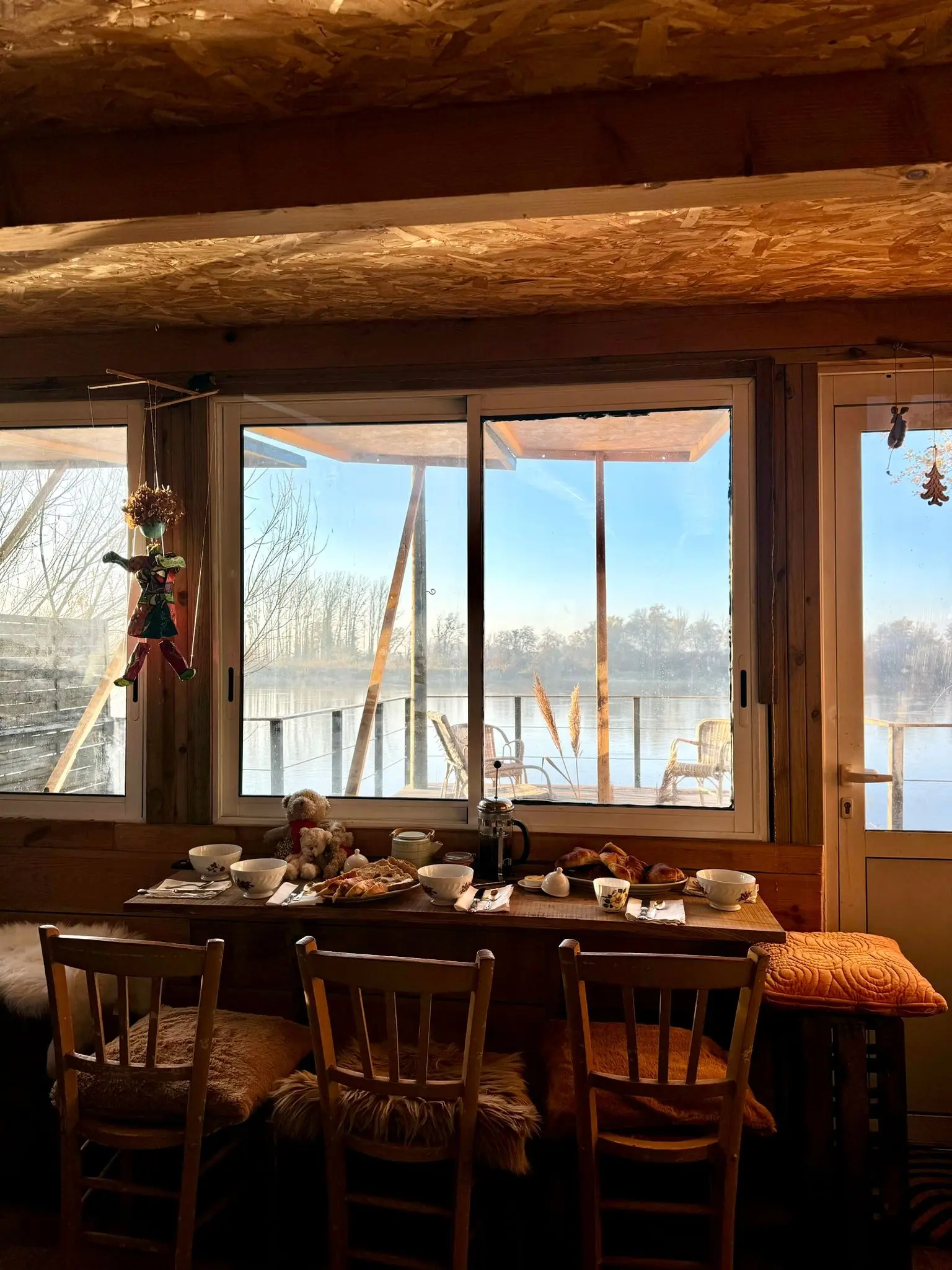 Carrelet sur la Garonne à Le Tourne, photo 4