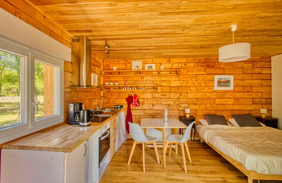 Cabane Brikawood à Listrac-Médoc, photo 4