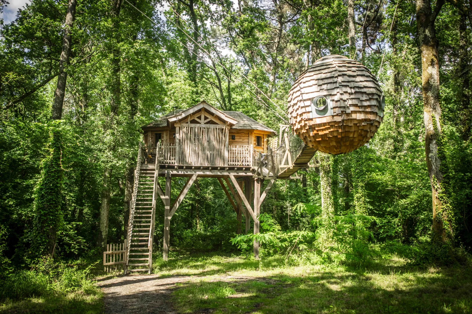 Cabane Nid d'Amour, cabane à Martillac