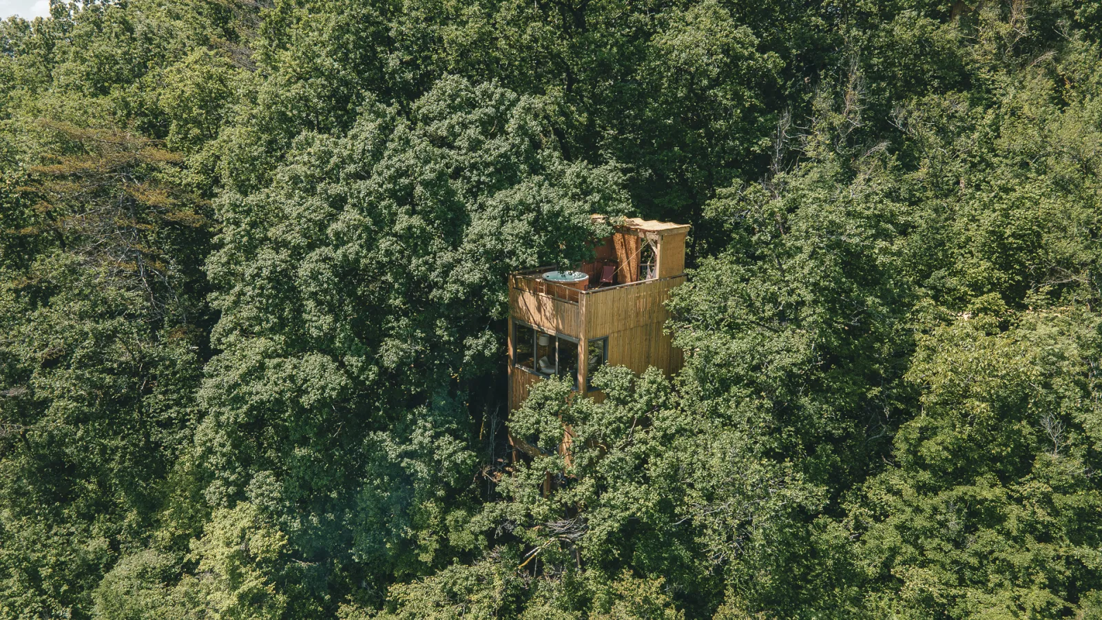 La Palombière 3, cabane à Laparade