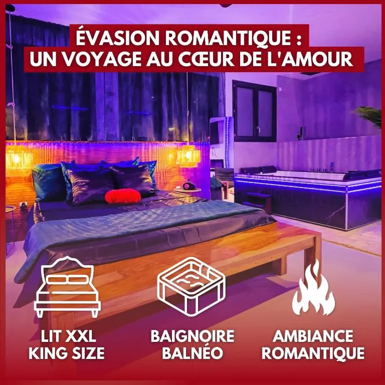 Serenity Suite Amour, love room à Vénissieux