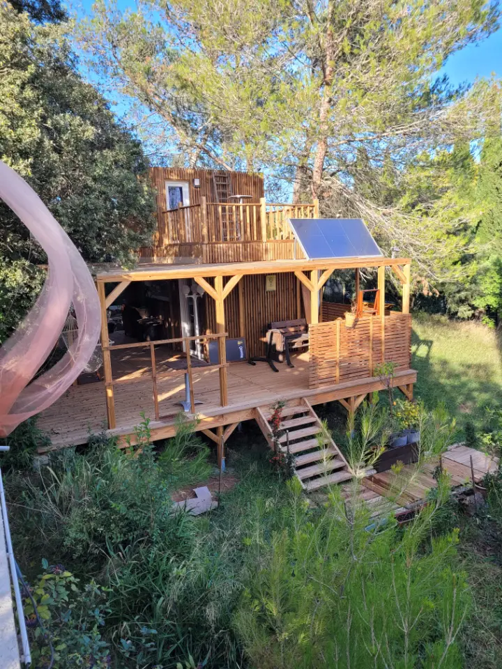 Cabane Green House à Combas, photo 3