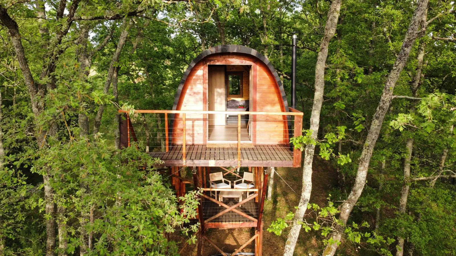 Cabane entre les cimes à Montgras, photo 2