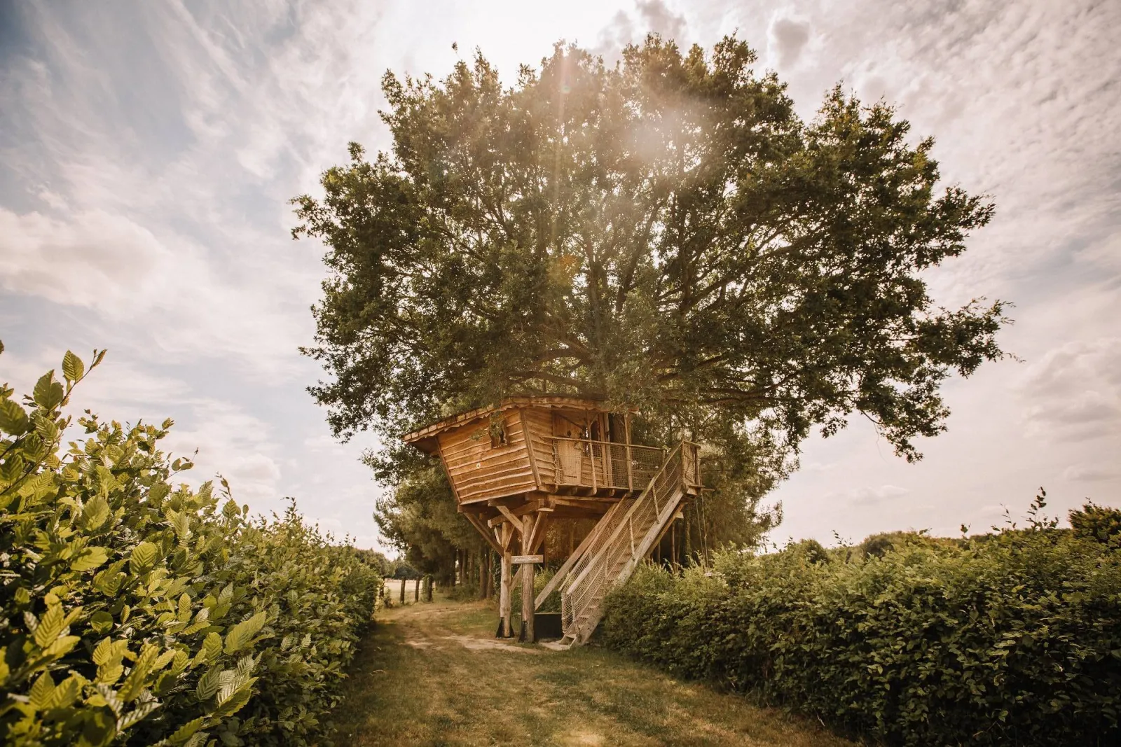 Cabane Hulotte, cabane à Pommerieux