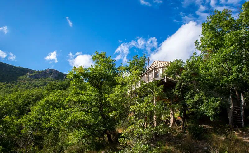 Cabane Écureuil, cabane à Vebron