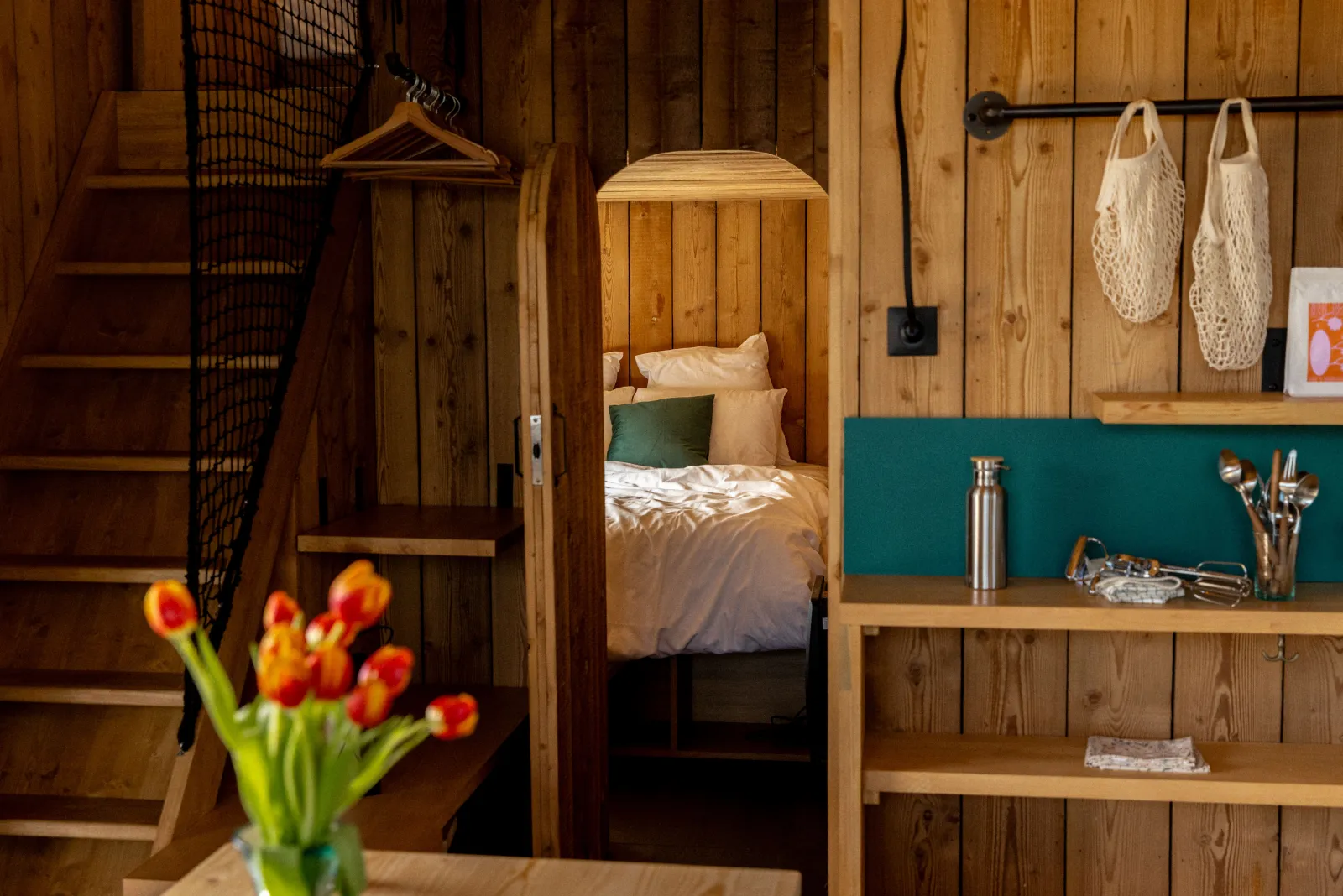 Cabane Bon Air Une Chambre, cabane à Saint-Léonard-des-Bois