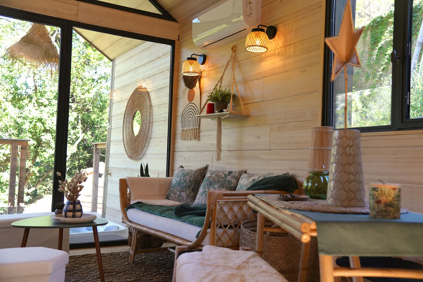 Lodge Nid Perché, cabane à Lafare