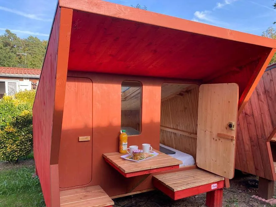 Cabane étape de La Faloise, cabane à Angicourt