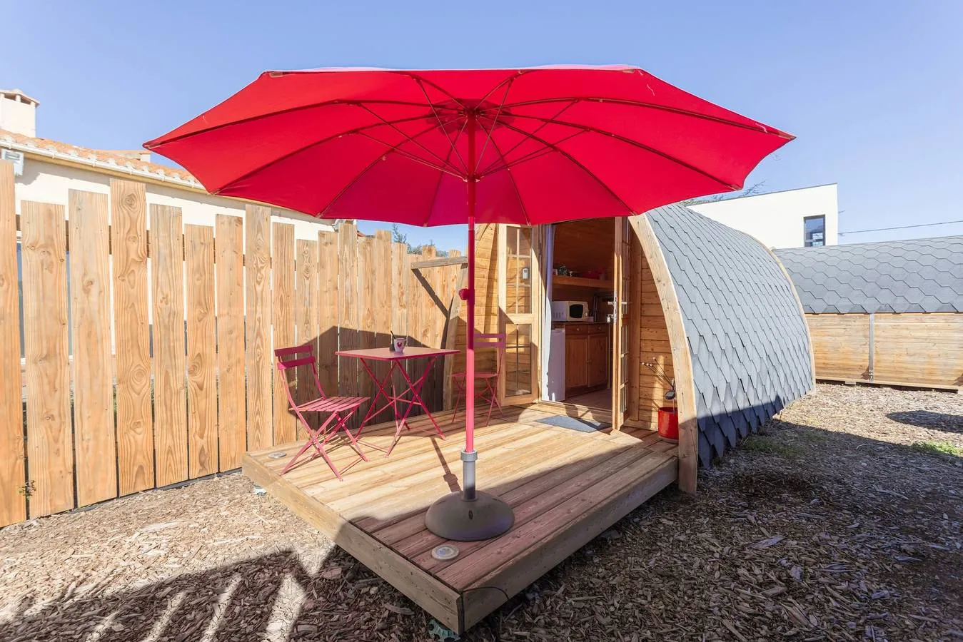 Cabane Pink Pod, cabane à Saint-André
