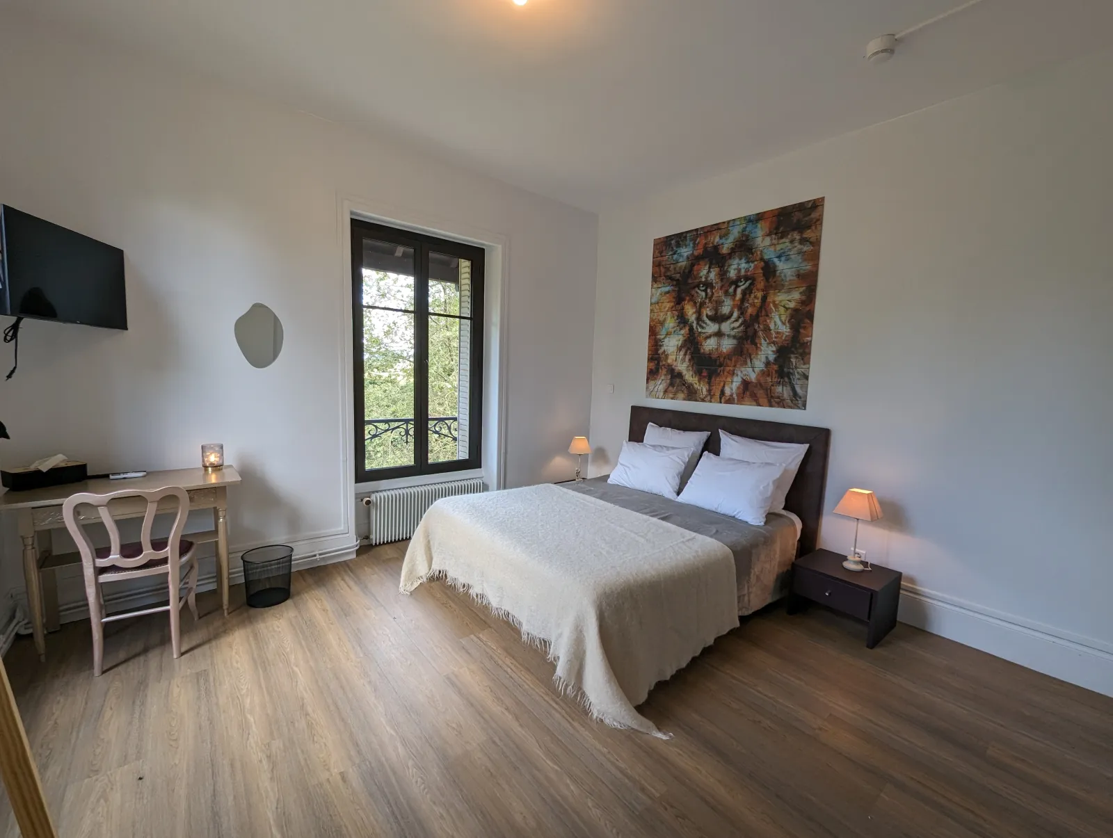 Chambre Rêve de Lion, château à Parentignat