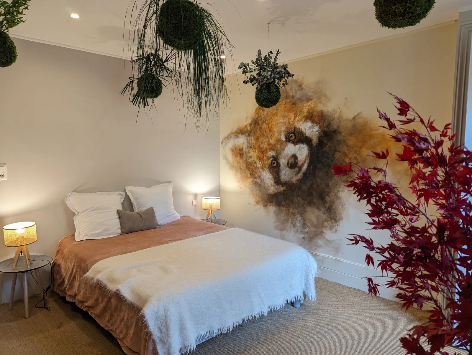 Chambre Rêve de Panda roux, château à Parentignat