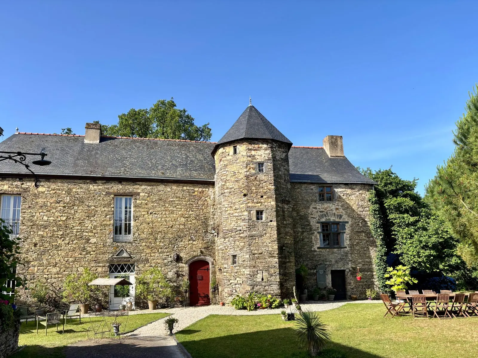 Domaine du Manoir de Cahan, château à Grand-Fougeray
