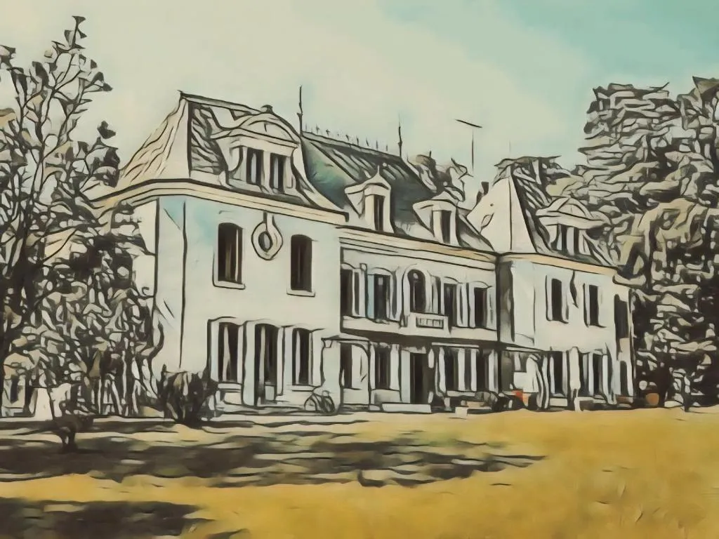 Château Saint-Sulpice, chambre Rubis, château à Condal