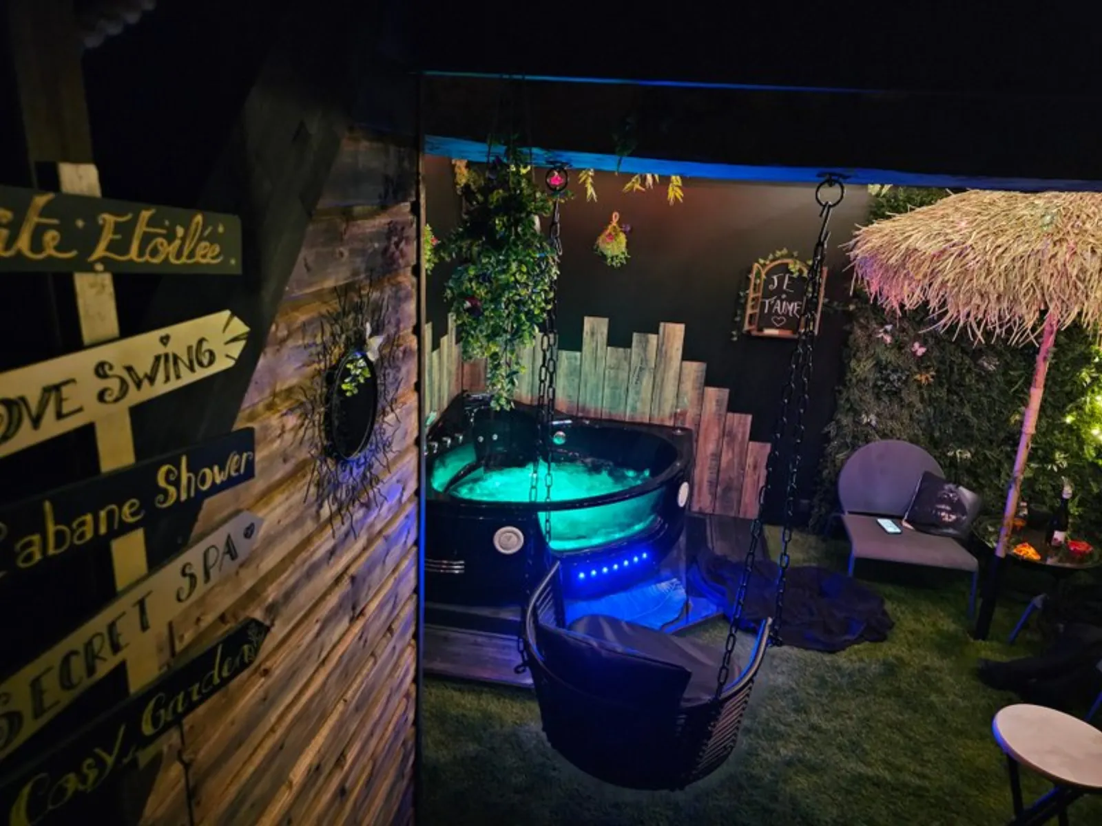 Secret Love Garden, love room à Soleymieu