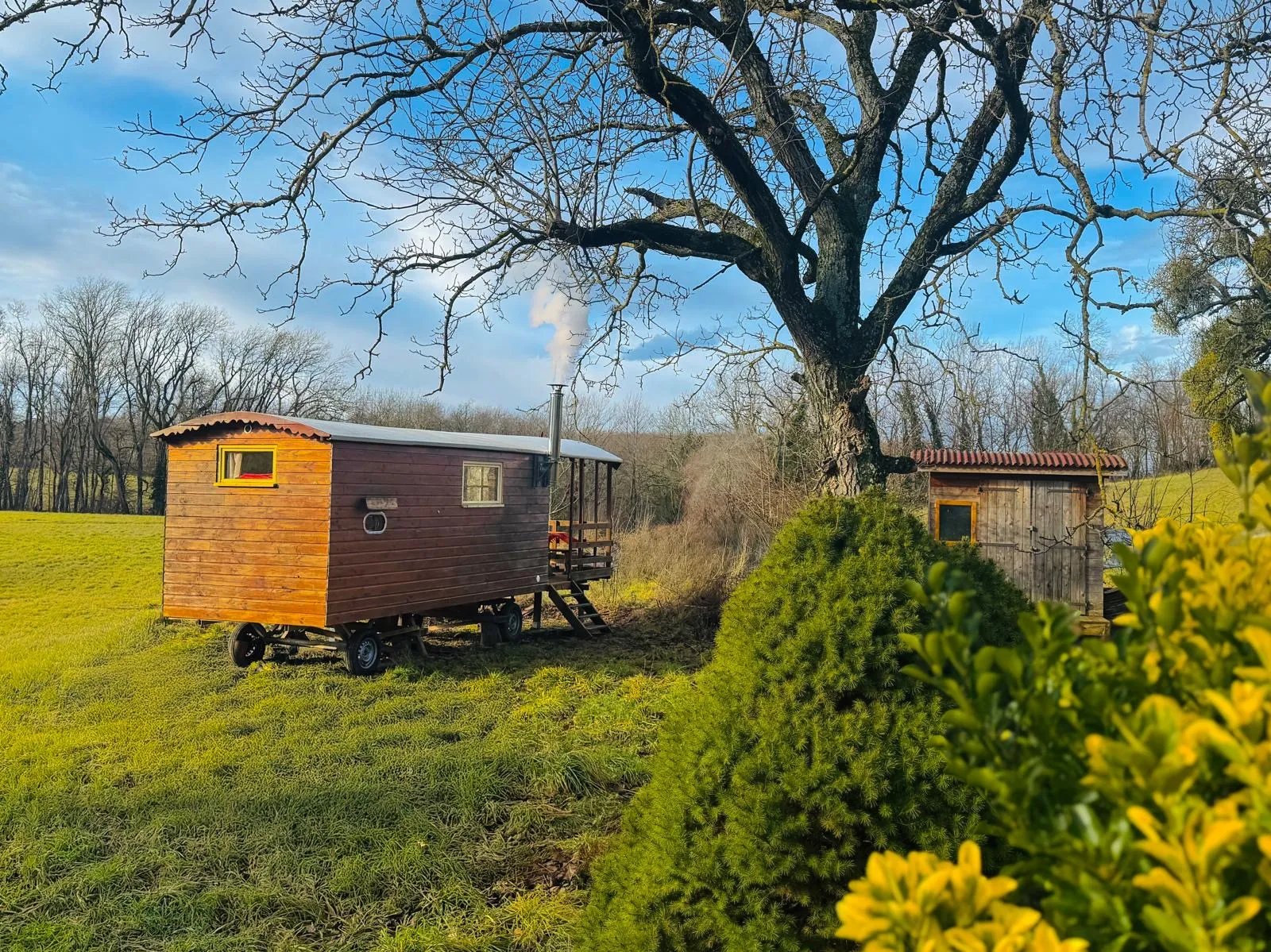 La petite roulotte de Vallin, roulotte à Torchefelon
