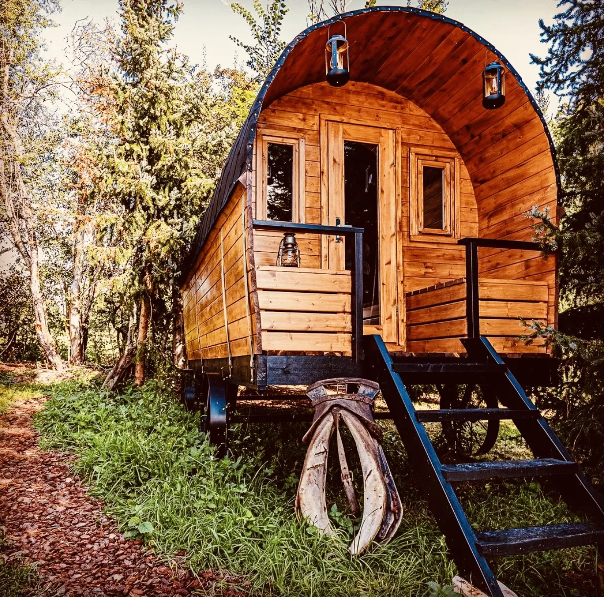 Prairie Schooner du Wild West Lodges à Viévy, photo 6