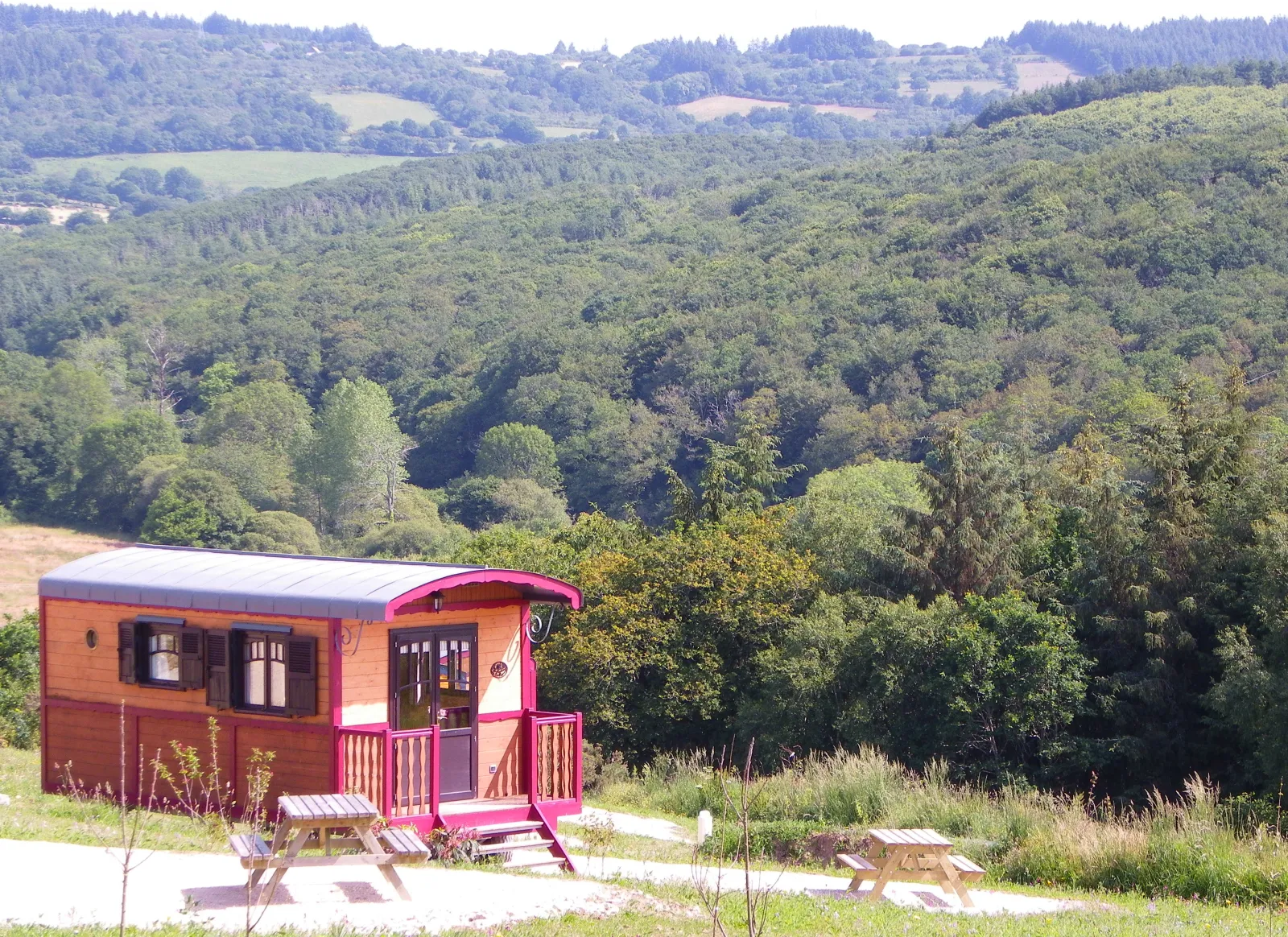 Roulotte Hôtelière des Korrigans à Brasparts, photo 2