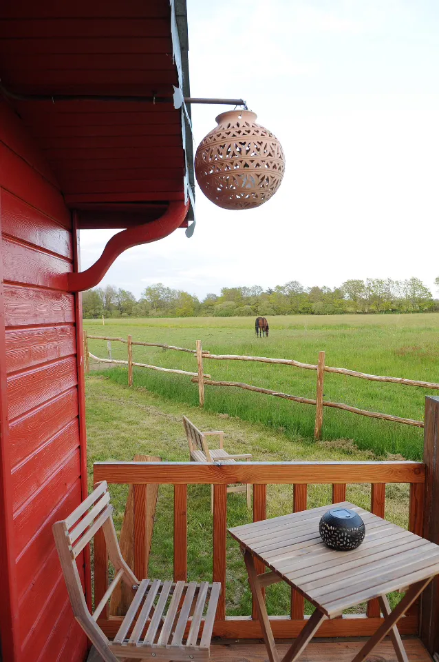 Roulotte champêtre des prairies à Nivillac, photo 2