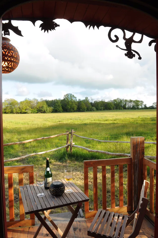 Roulotte champêtre des prairies à Nivillac, photo 6