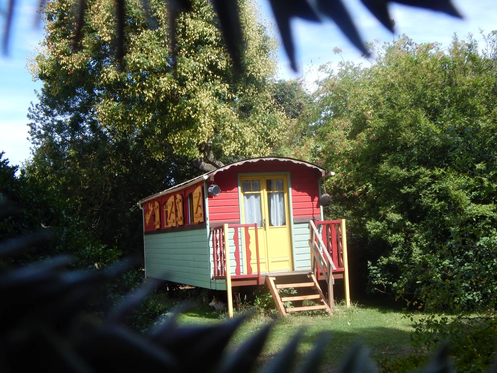 La Verdine, roulotte à Dury