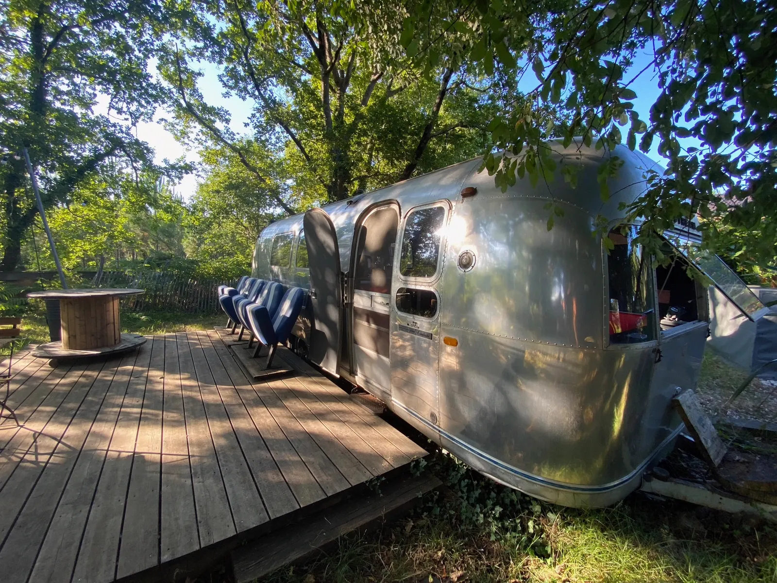 Airstream Free, roulotte à Parentis-en-Born
