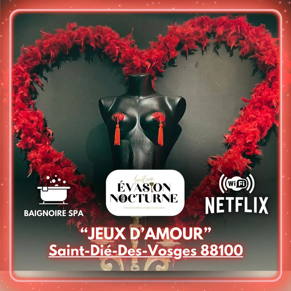 Suite Jeux d'Amour, love room à Saint-Dié-des-Vosges