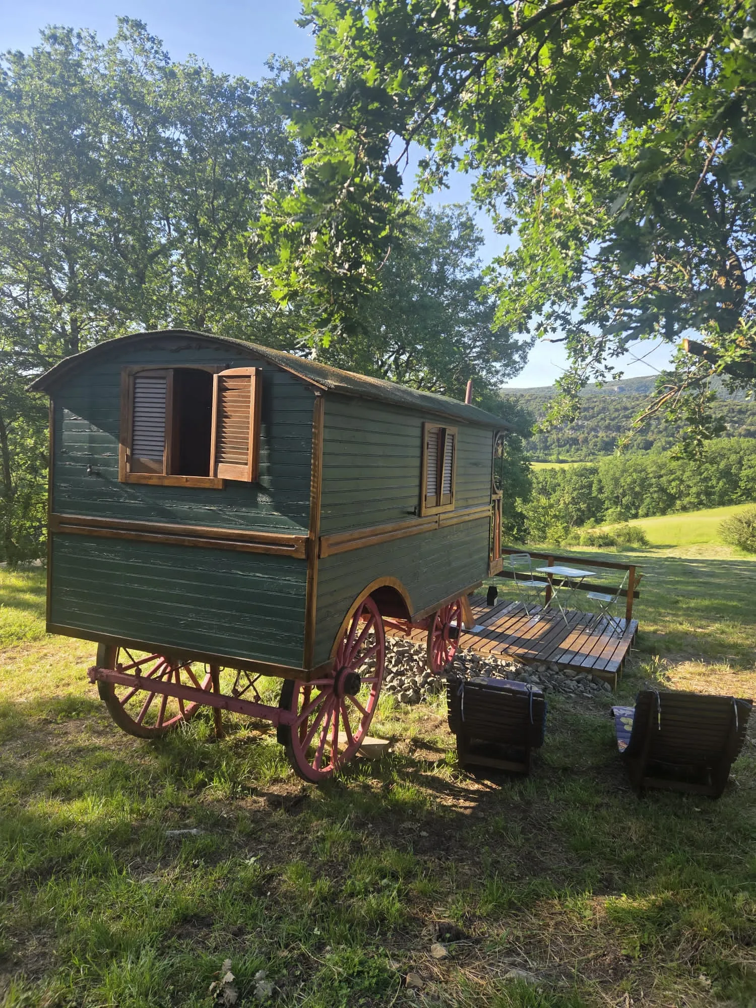 La Marguerite de La Pauze, roulotte à Camps-sur-l'Agly