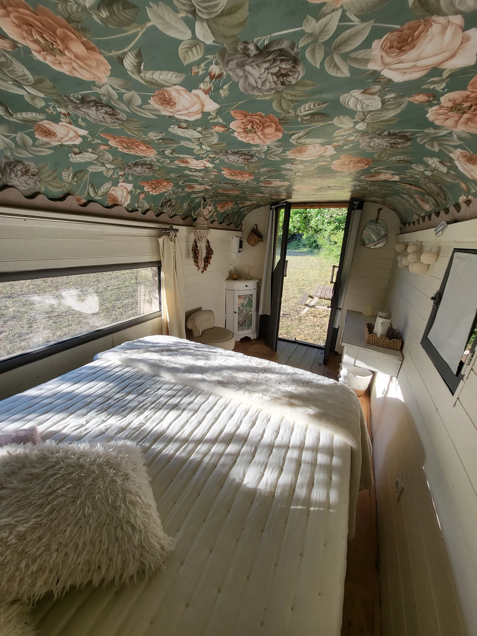 Le Riu de La Pauze, roulotte à Camps-sur-l'Agly