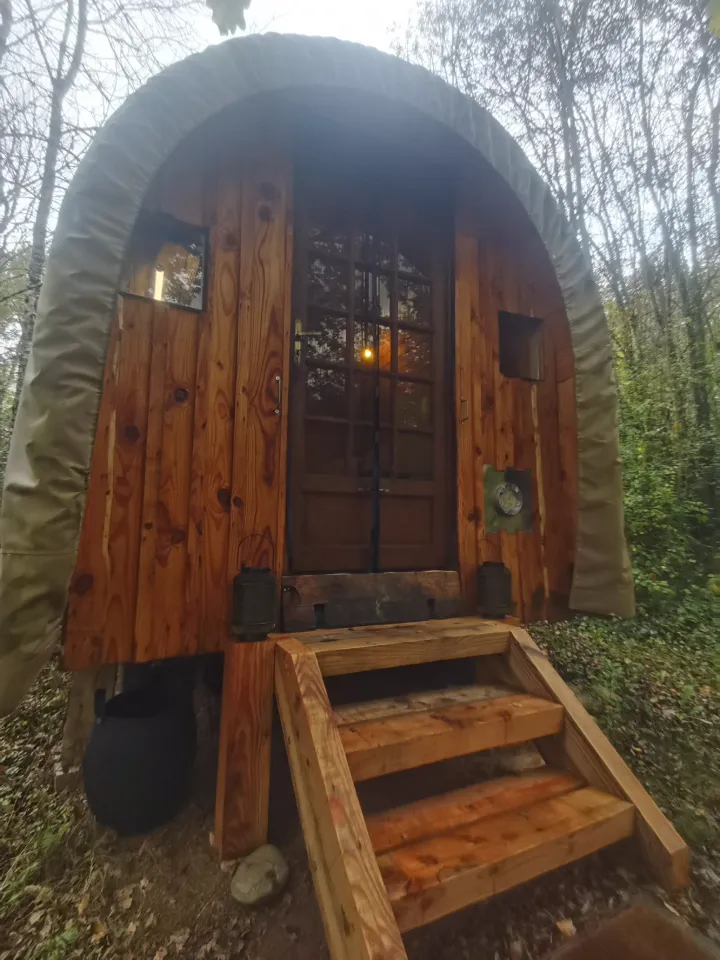 La Verdine de Lacaze, roulotte à Lacaze