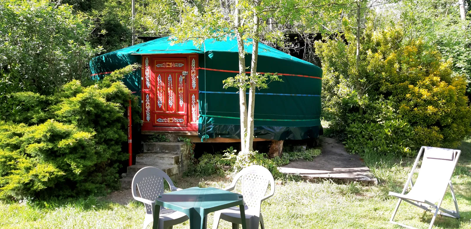 Yourte du Viaduc à Arlebosc, photo 2