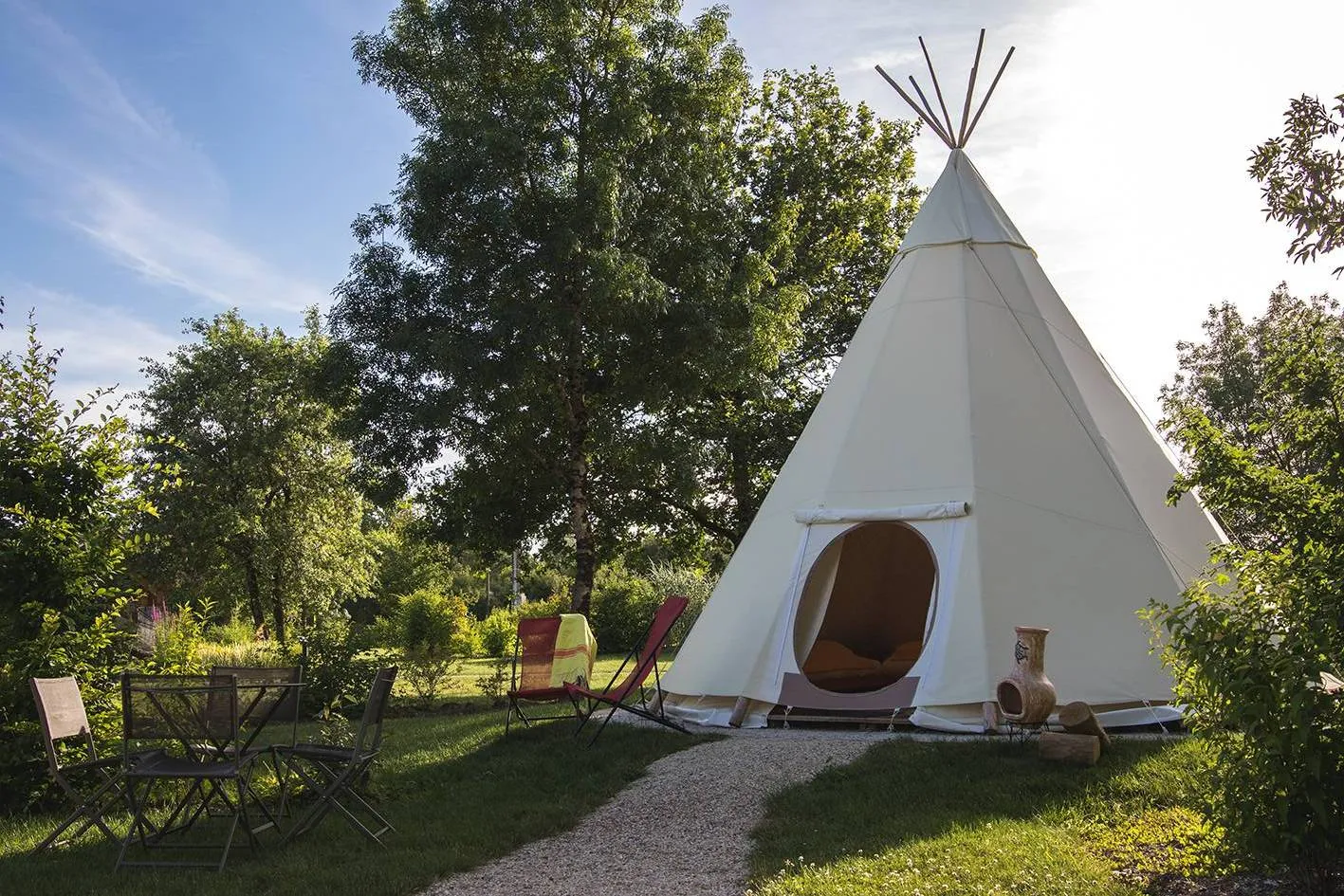 Tipi Duo, hébergement insolite à Angé
