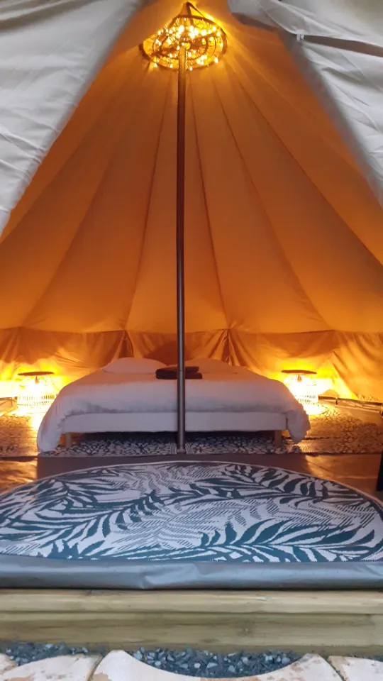 Tipi du Jardin du Papillon à Parigné-l'Évêque, photo 3