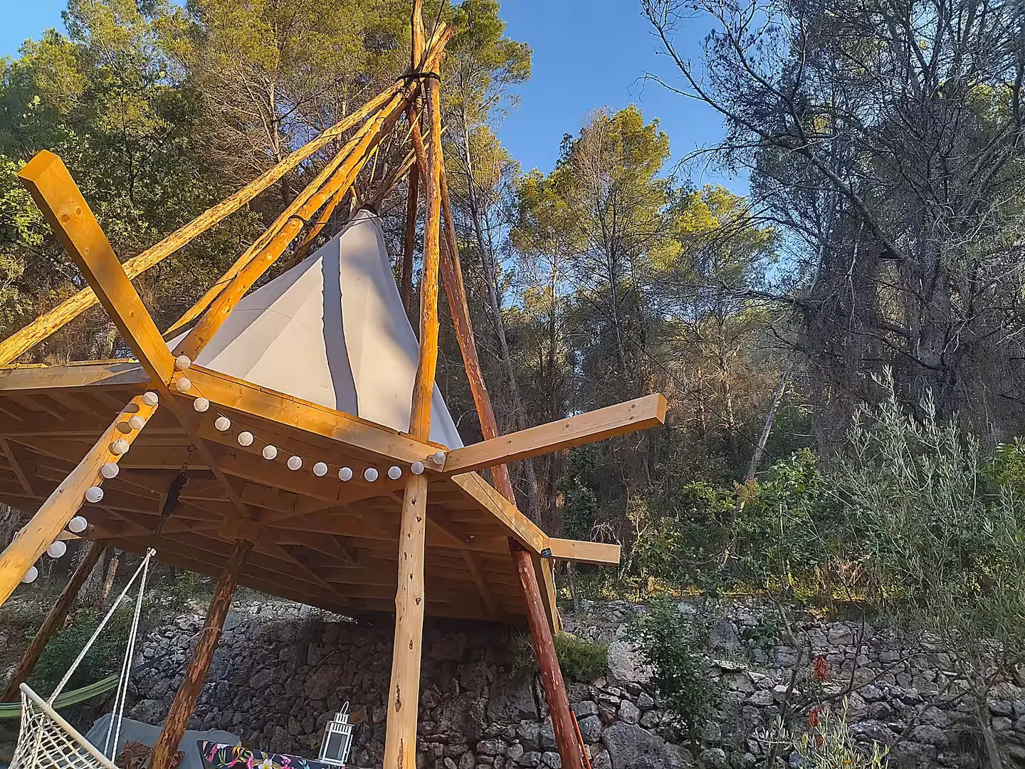 Tipi² du P'tit Mas, hébergement insolite à Salernes