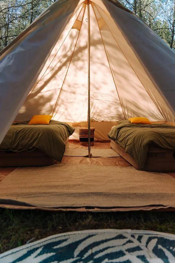 Tipis du Domaine de Pélican, hébergement insolite à Saint-Bauzille-de-la-Sylve