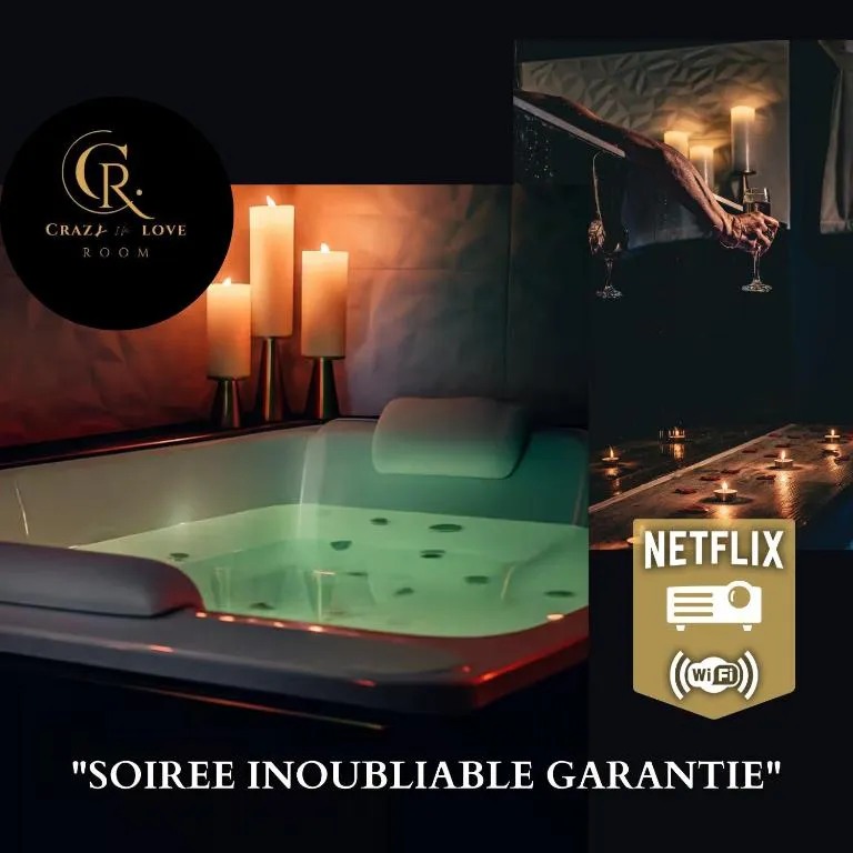 Suite Craz'in Love, love room à Beaucaire
