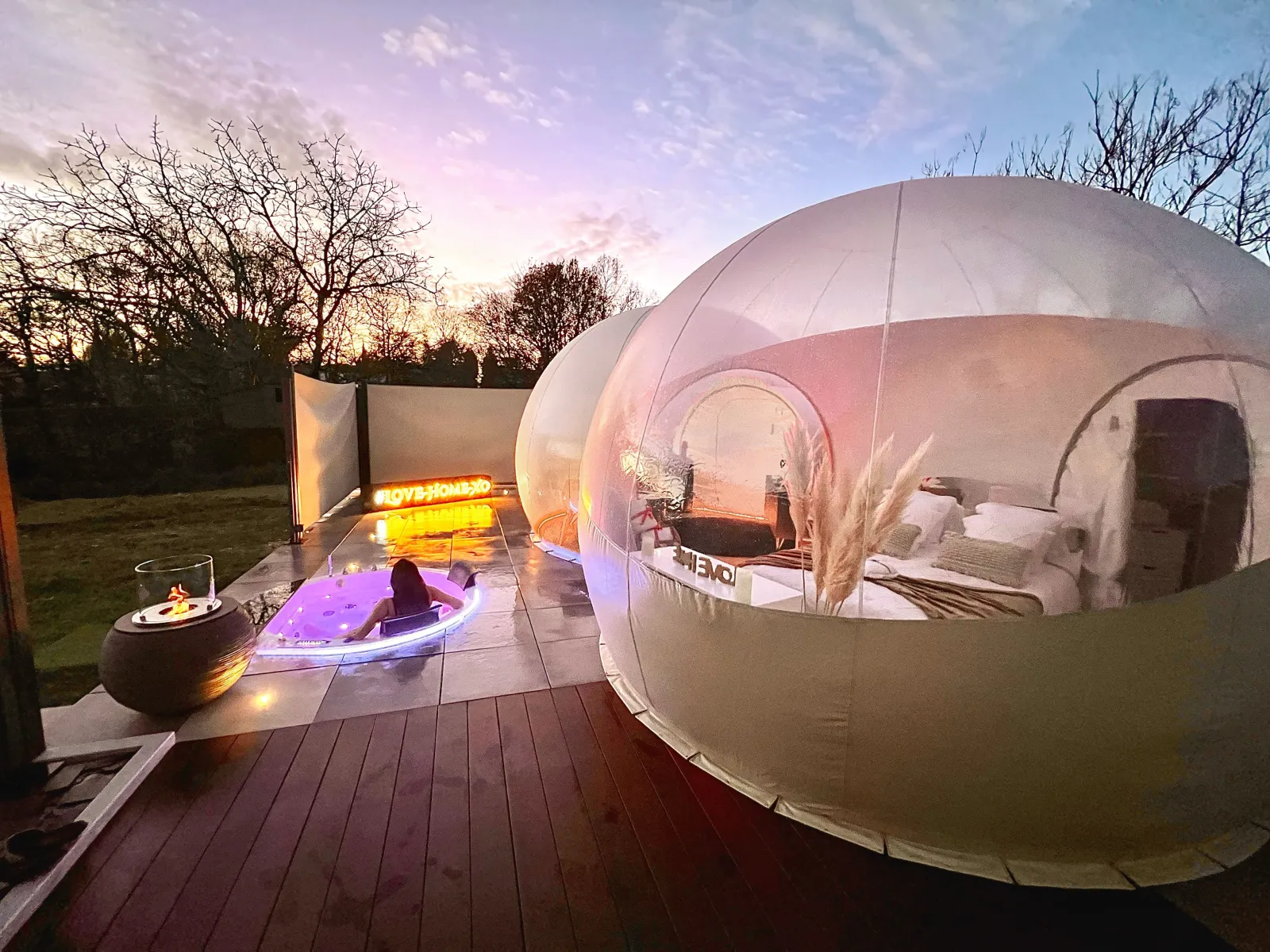 Bulle Love Home XO, bulle à Cherves-Richemont