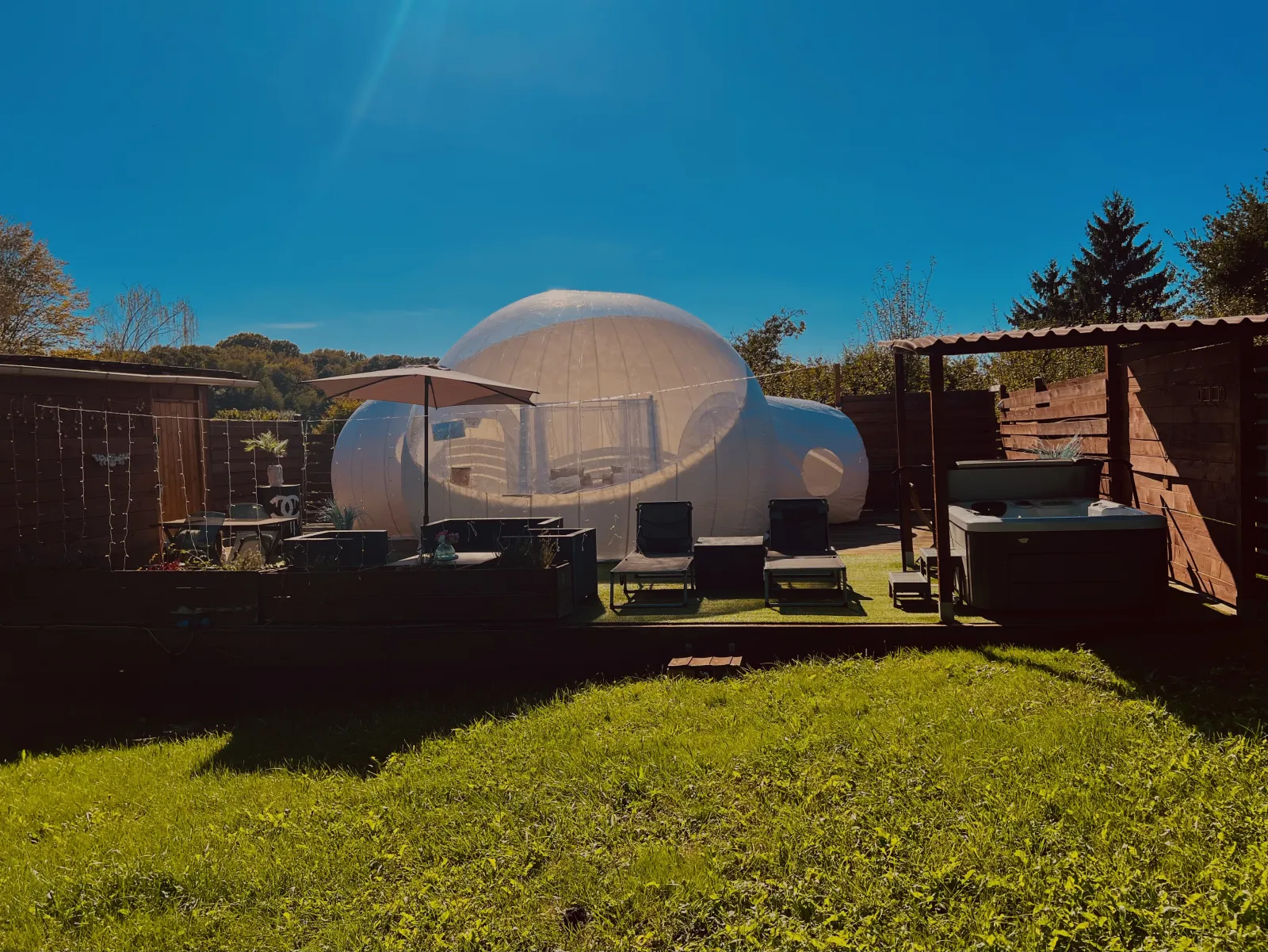 La Bulle Spa des Rêves, bulle à Pointre