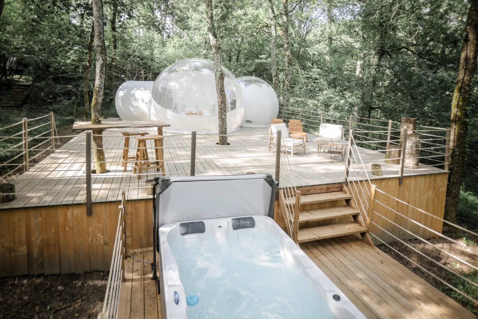 Bulle Spa Petit Verdot à Salleboeuf, photo 6