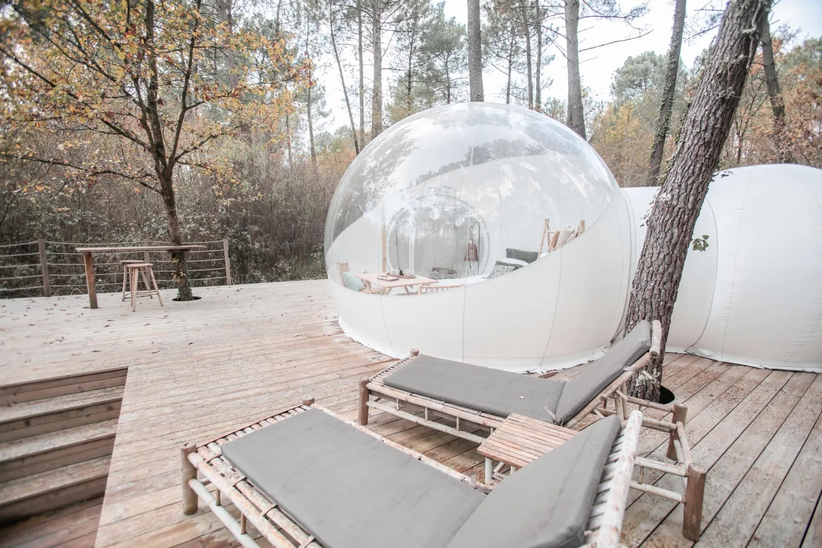 Bulle Cabernet & Spa, bulle à Salleboeuf