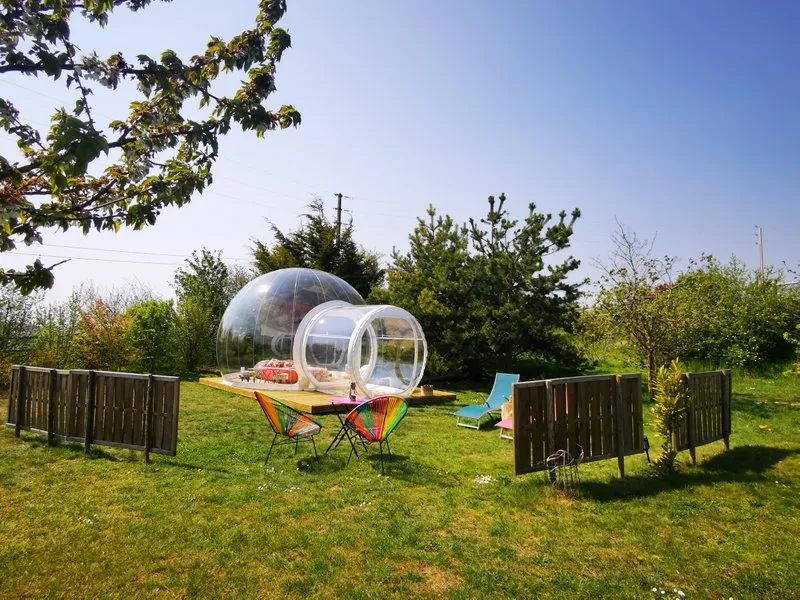 Bulle Cristal, bulle à Champmotteux