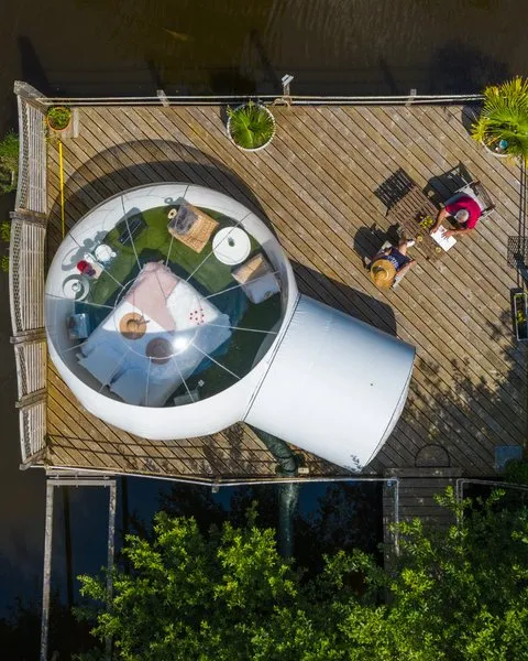 Bulle flottante à La Roche-Maurice, photo 3